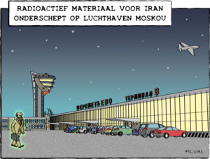 Radioactief materiaal voor Iran onderschept op luchthaven Moskou