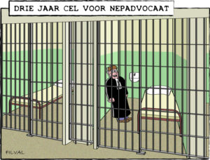 Cartoon nepadvocaat