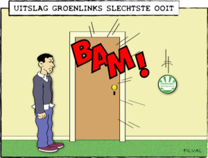 Cartoon GroenLinks