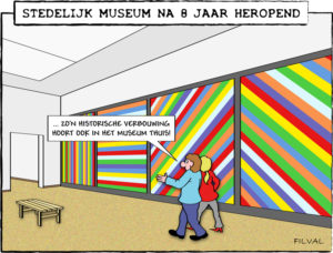 Cartoon Stedelijk Museum