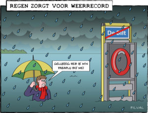 Cartoon weerrecord