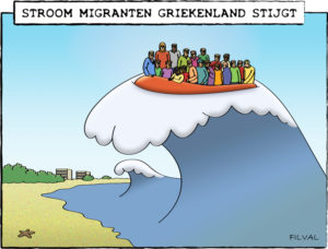 Stroom migranten Griekenland stijgt