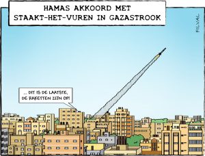 Cartoon Gazastrook