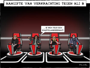 Cartoon The Voice of Holland